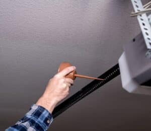 lubricate garage door