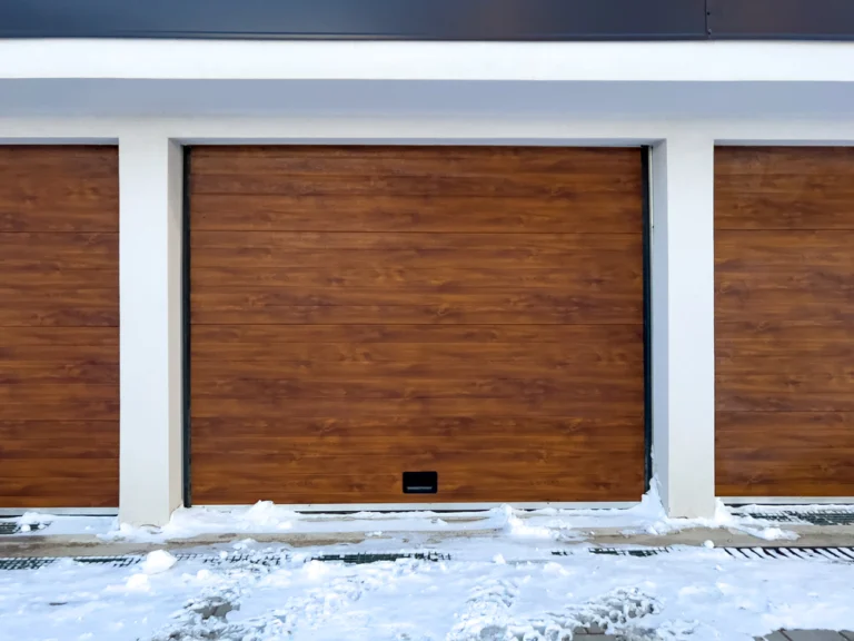 Frozen shut garage door