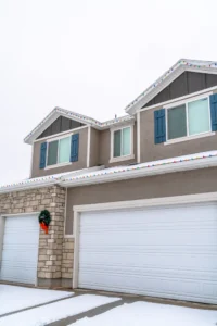 frozen garage door