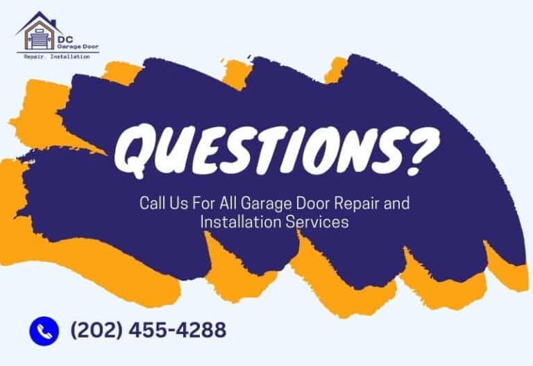 call us for garage door repair near me