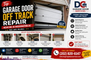 Top Garage Door Off Track Repair Near Me in Washington DC
