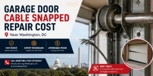 Garage Door Cable Snapped Repair Cost